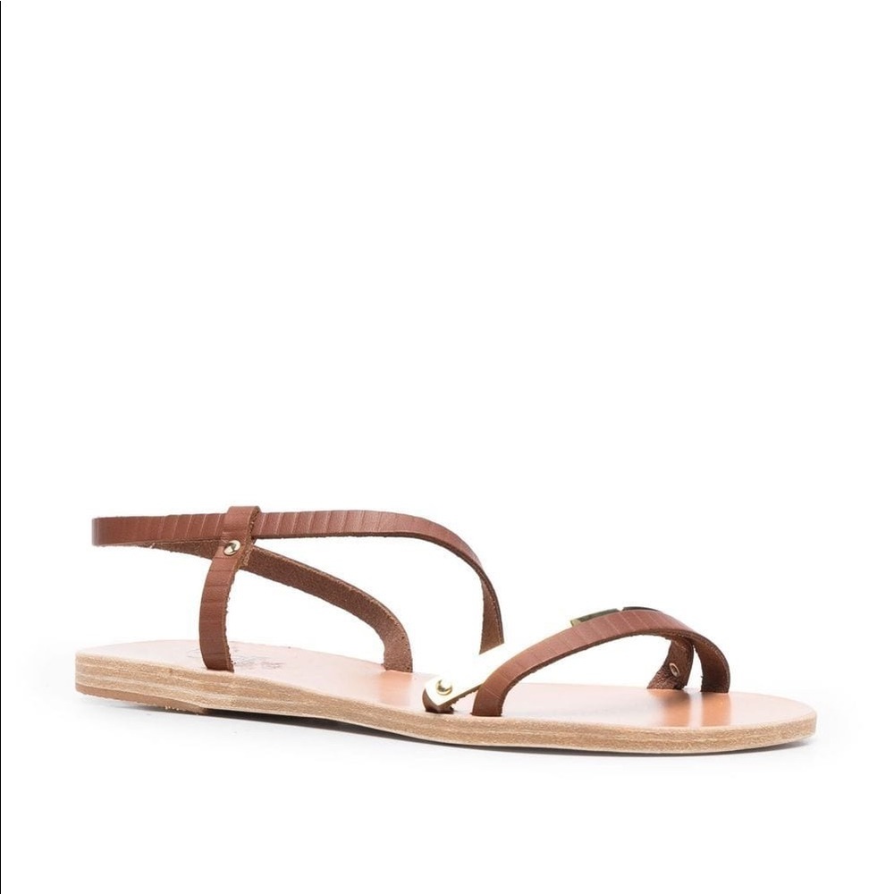 Ancient Greek Leather Strap Sandals NWT Size 7